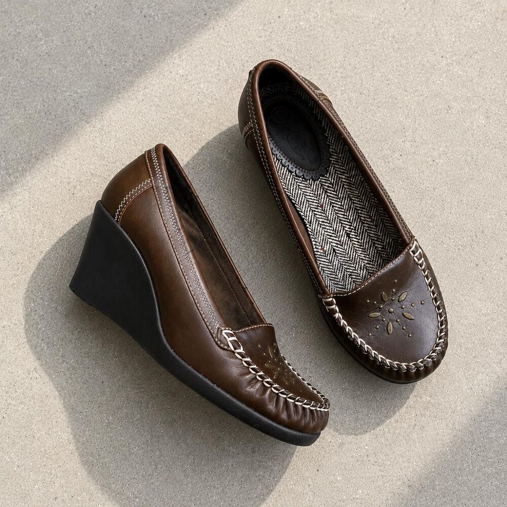Route-66 Women's Brown Loafers